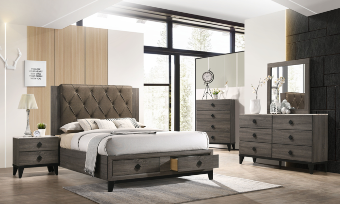 276 Avantika bedroom 6 pc set