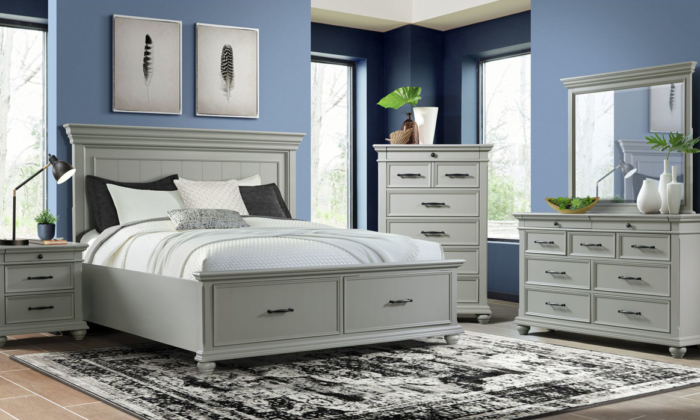 Slater White 6 Piece Bedroom Set