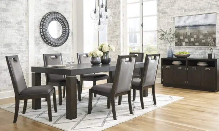 Heyndell Dining room set D731-35-01(6)-60 (1)