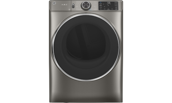 GE® 7.8 CU. FT. CAPACITY SMART FRONT LOAD ELECTRIC DRYER WITH STEAM AND SANITIZE CYCLE