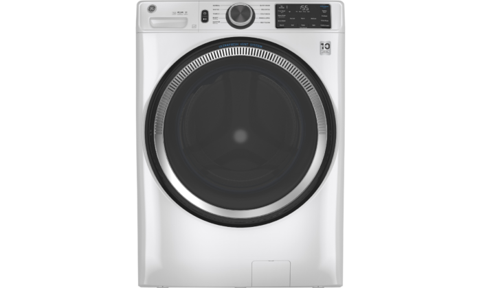 GE® 4.8 CU. FT. CAPACITY SMART FRONT LOAD ENERGY STAR® WASHER WITH ULTRAFRESH VENT SYSTEM WITH ODORBLOCK™ AND SANITIZE W/OXI