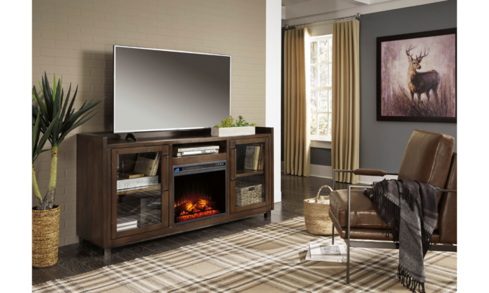Starmore 70" TV Stand with Electric Fireplace