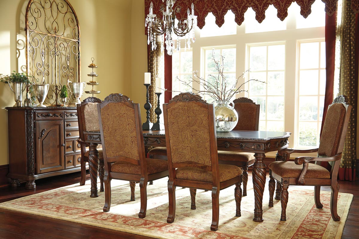 North Shore 7 Piece Dining Room Table | Gonzalez Furniture