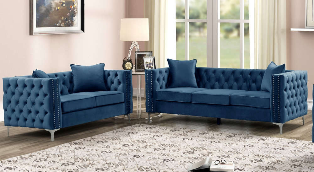 lucia-2-pc-blue-velvet-tufted-sofa-set-by-mcferran-home-furnishings-5