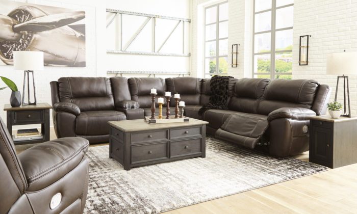 U71604 living room sectional set