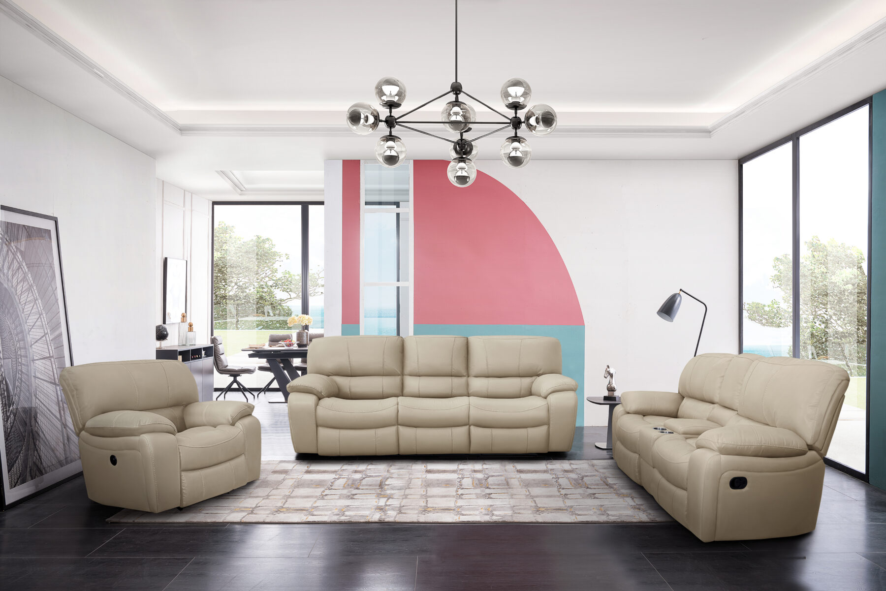 Toronto Stone 2 Piece Living Room Set Gonzalez Furniture